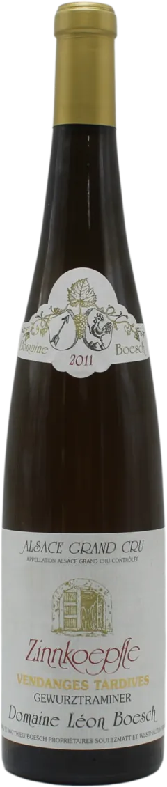 photo du vin Zinnkoepfle Vendanges Tardives Gewurztraminer Léon Boesch