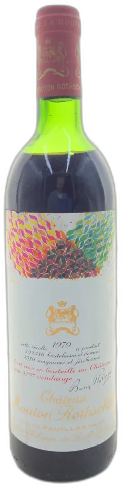 vue du vin Collection Château Mouton Rothschild 1er Cru Classé