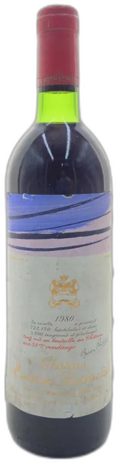 vue du vin Collection Château Mouton Rothschild 1er Cru Classé