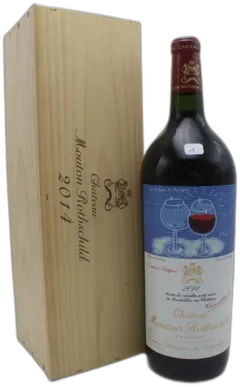 vue du vin Collection Château Mouton Rothschild 1er Cru Classé