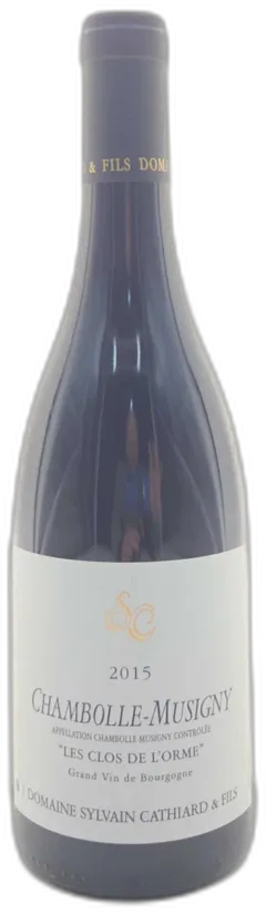 illustration du vin Sylvain Cathiard Chambolle Musigny "les Clos de l'Orme" 2020