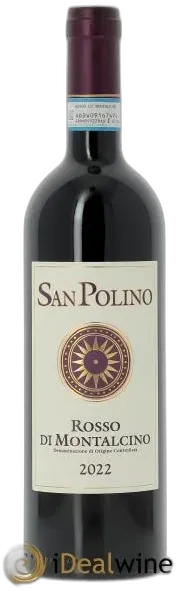 vue du vin San Polino Rosso di Montalcino Doc