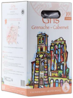 image du vin Bib Gris d’Ardèche Grenache Cabernet