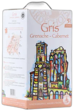 image du vin Bib Gris d’Ardèche Grenache Cabernet