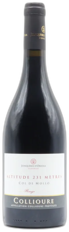 photo du vin Altitude 231 Mètres