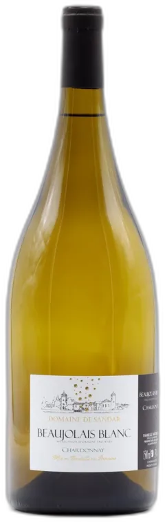 vue du vin Magnum de Beaujolais Blanc