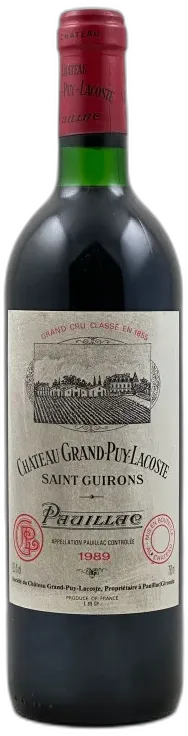 photo du vin Château Grand-Puy-Lacoste