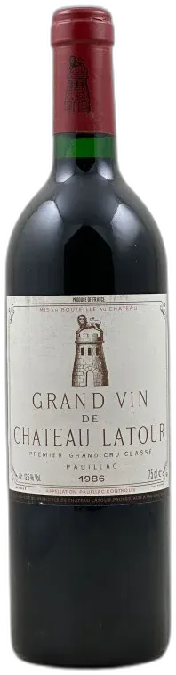 vue du vin Chateau Latour