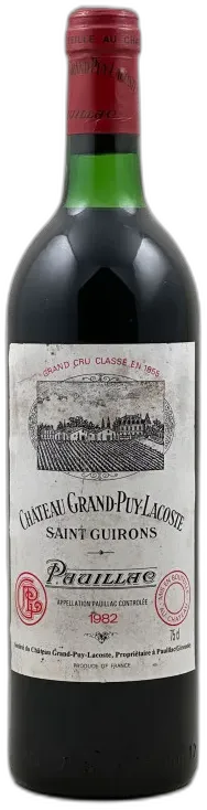 capture du vin Grand Puy Lacoste