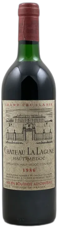 vue du vin Château la Lagune
