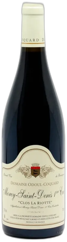 photo du vin Odoul Coquard Morey Saint Denis 1er Cru Clos la Riotte