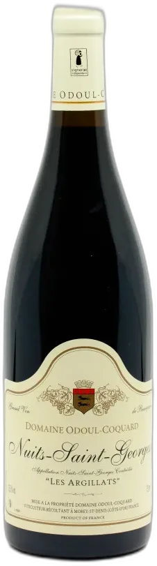 image du vin Odoul Coquard, Nuits-Saint-Georges, Aux Athees