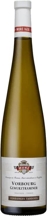vue du vin Gewurztraminer Vorbourg Vendanges Tardives