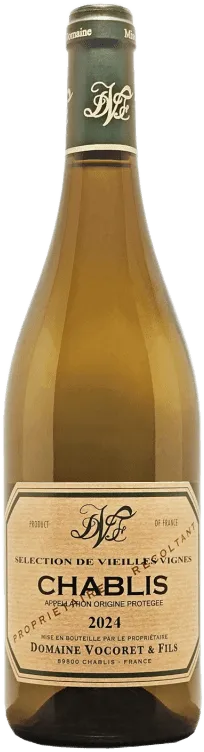 aperçu du vin Chablis Sélection de Vieilles Vignes Vocoret