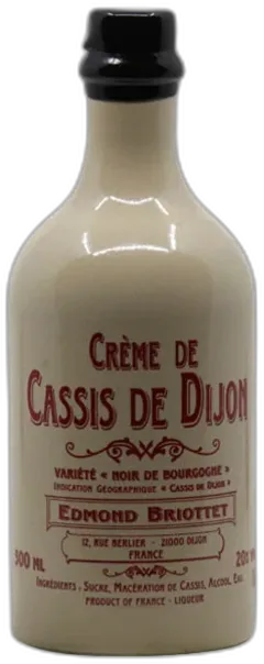 aperçu du vin Crème de Cassis de Dijon Maison Edmond Briottet