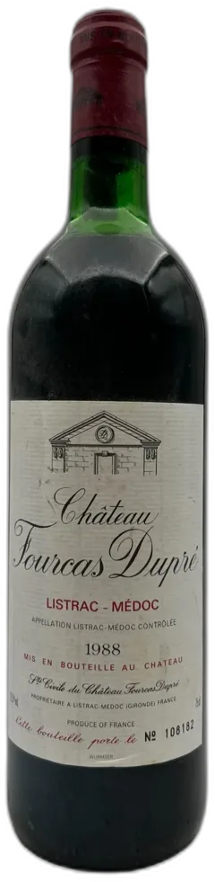 photo du vin Château Fourcas Dupré