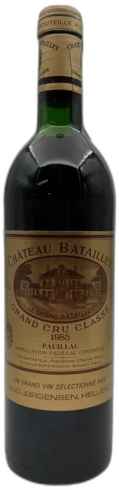 vue du vin Batailley
