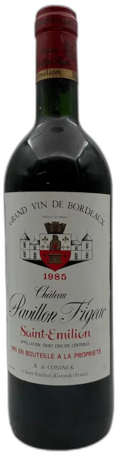 capture du vin Pavillon Figeac