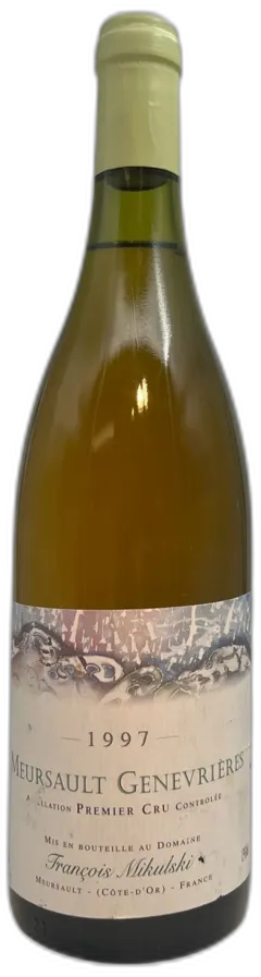 image du vin Meursault Genevrières François Mikulski