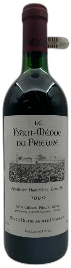 photos du vin Haut-Médoc du Prieuré