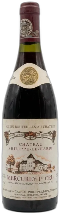 illustration du vin Mercurey 1er Cru Château Philippe-le-Hardi