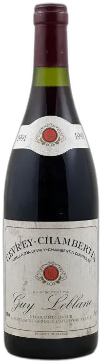 photo du vin Gevrey Chambertin