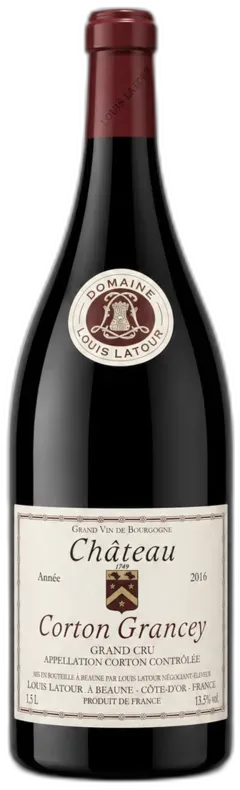 photo du vin Domaine Louis Latour Château Corton Grancey Grand Cru