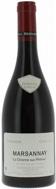 photo du vin Marsannay la Charme Aux Prêtres Coillot Rouge 2022
