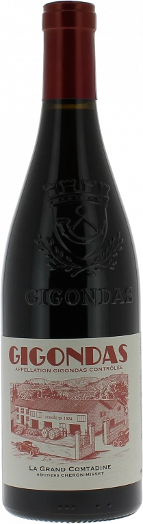 photo Gigondas Cheron-Misset Rouge