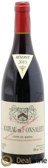 image du vin Château de Fonsalette Emmanuel Reynaud