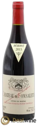 image du vin Château de Fonsalette Emmanuel Reynaud