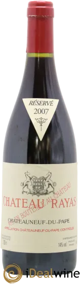 photo du vin Château Rayas