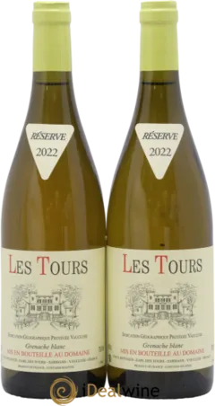 image du vin Les Tours Grenache Blanc