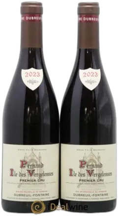 photo du vin Pernand-Vergelesses 1er Cru Iles des Vergelesses Domaine Dubreuil-Fontaine