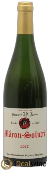 image du vin Mâcon-Fuissé J.a Ferret