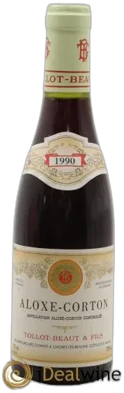 photo du vin Aloxe-Corton Domaine Tollot-Beaut