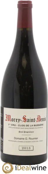 photo du vin Clos de la Bussière