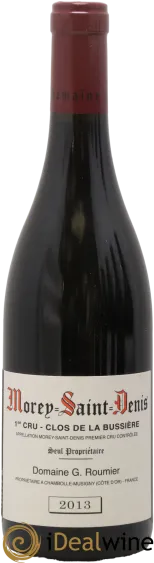 photo du vin Clos de la Bussière