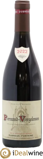 illustration du vin Pernand-Vergelesses Domaine Dubreuil Fontaine