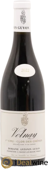 illustration du vin Volnay 1er Cru Clos des Chênes Antonin Guyon