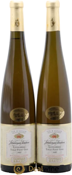 illustration du vin Domaine Camille Braun Riesling Prima Mise Tardive