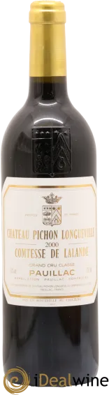 photo du vin Château Pichon Longueville Comtesse de Lalande