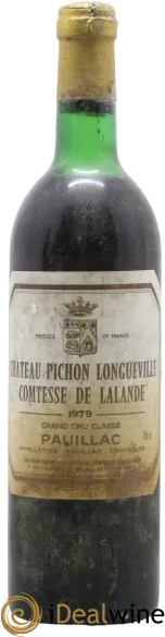 photo du vin Château Pichon Longueville Comtesse de Lalande