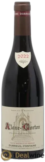 image du vin Dubreuil-Fontaine Aloxe Corton 1994