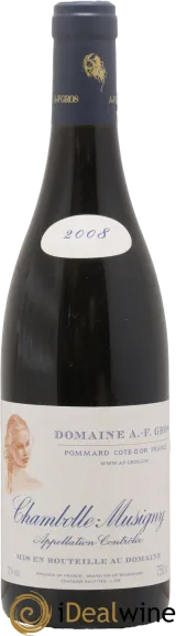 photo du vin Domaine a F. Gros Chambolle Musigny