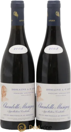 photo du vin Domaine a F. Gros Chambolle Musigny