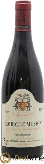 illustration du vin Chambolle-Musigny Geantet-Pansiot
