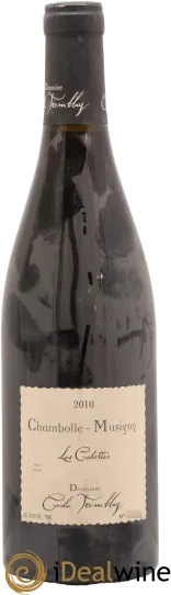 image du vin Chambolle-Musigny les Cabottes Cécile Tremblay