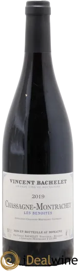 image du vin Vincent Bachelet Chassagne-Montrachet les Benoites