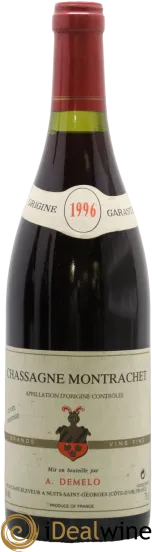 aperçu du vin Demelo